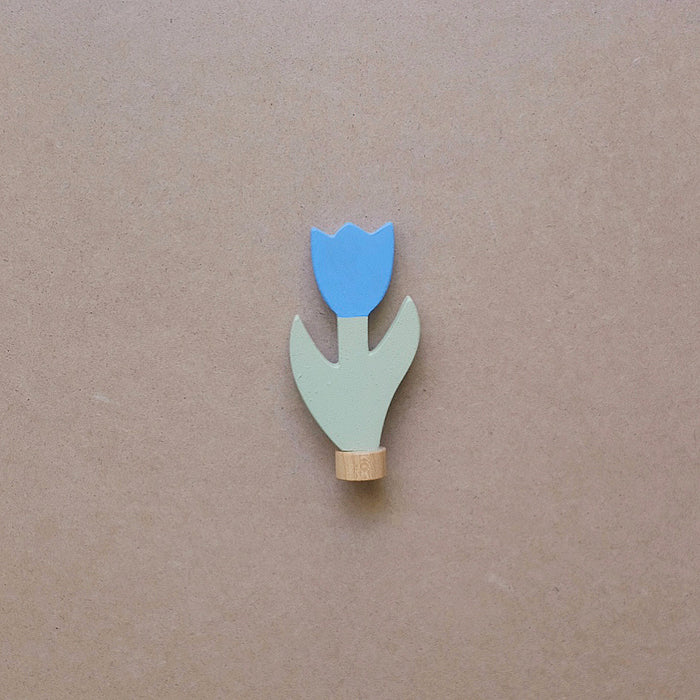 blue tulip ornament