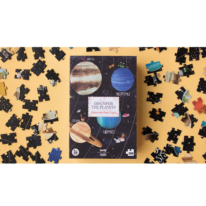 londji puzzle - discover the planets