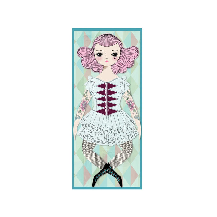 mailable paper doll - amelia