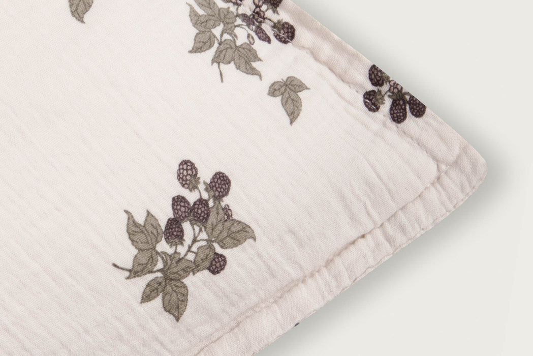 muslin pillowcase - blackberry