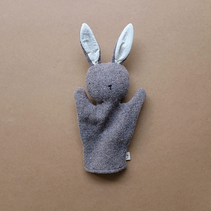 handmade wool puppet - bunny