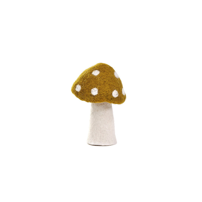 large dotty felt mushroom - pollen