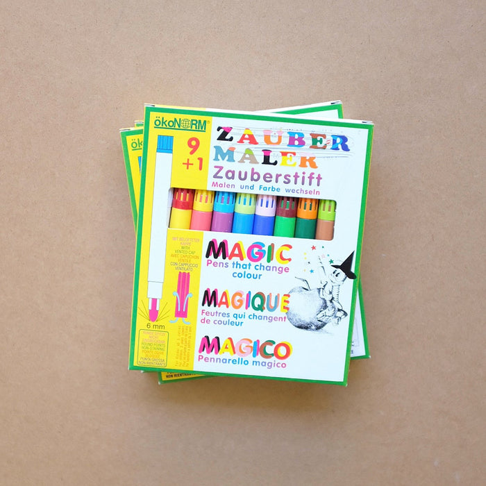 magic markers 9+1 colours