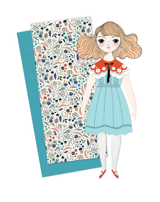 mailable paper doll - magnolia