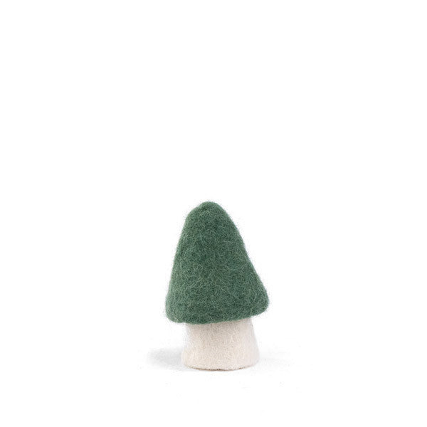 small morel felt mushroom - granit