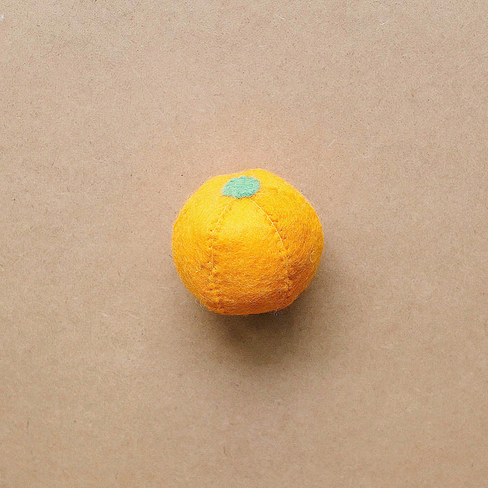 papoose 100% felt orange