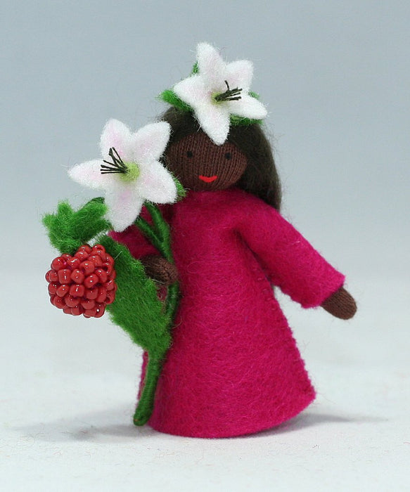 raspberry flower fairy - dark
