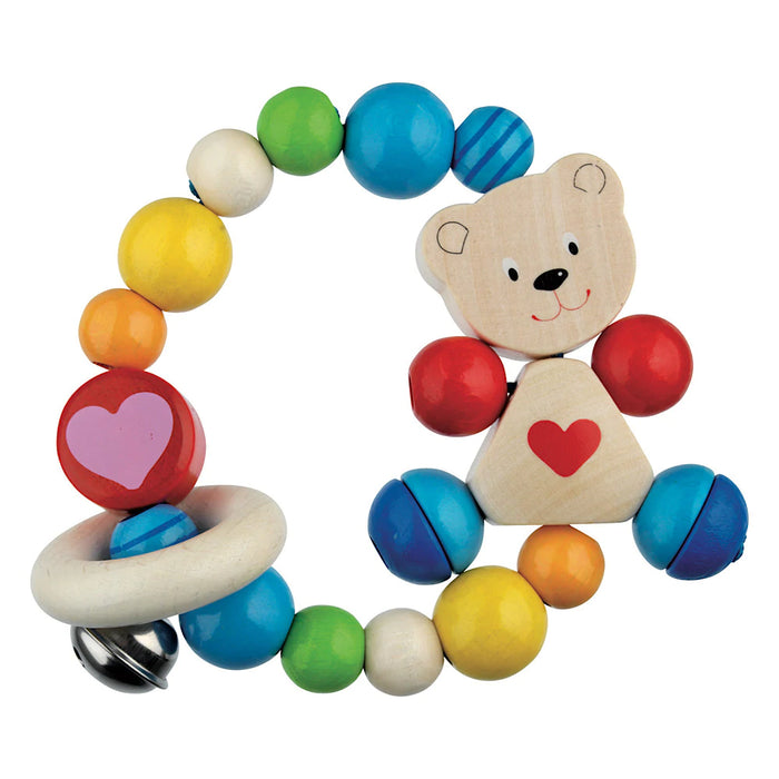 teddy with bell touch ring